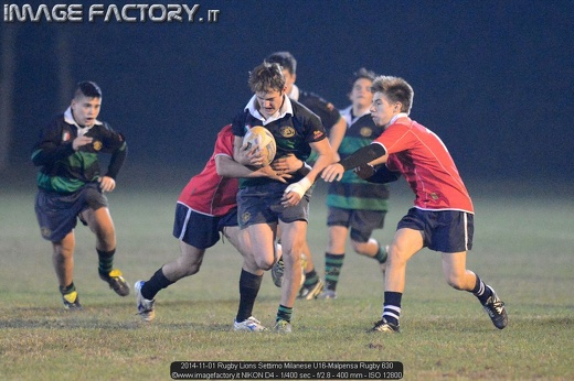 2014-11-01 Rugby Lions Settimo Milanese U16-Malpensa Rugby 630